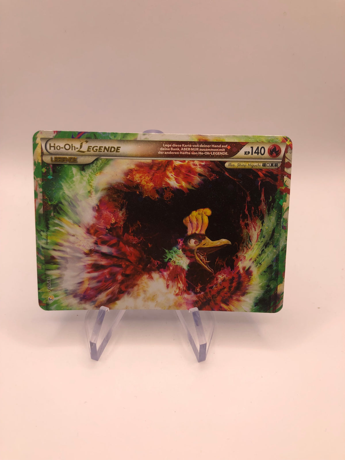 Pokemon Karte Legenden Ho-oh 111/123 Deutsch