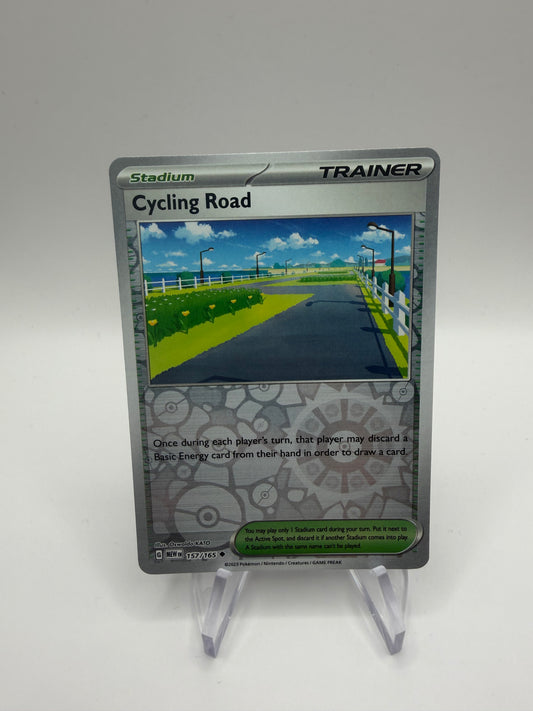 Pokemon Karte Reverse 151 Cycling Road 157/165 Englisch