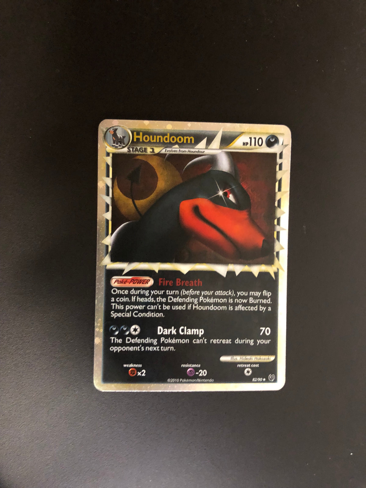 Pokemon Karte Prime Hundemon 82/90 Englisch