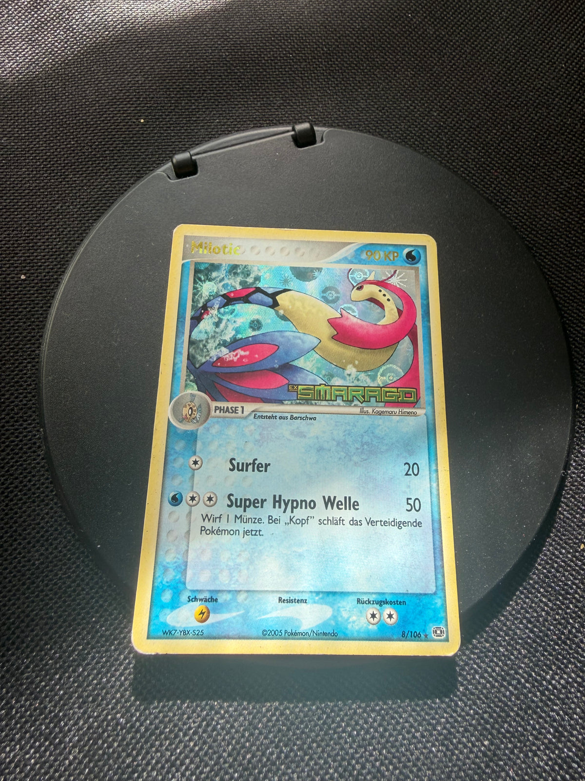 Pokemon Karte Stamp Milotic 8/106 Deutsch