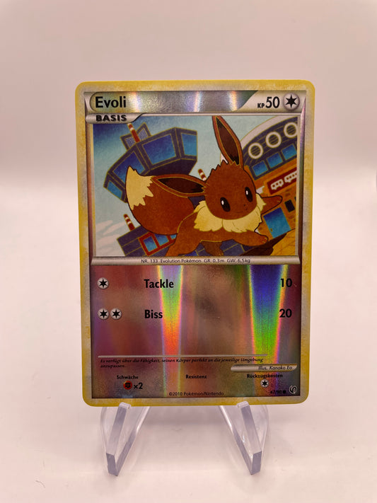 Pokemon Karte Revers Evoli 47/90 Deutsch