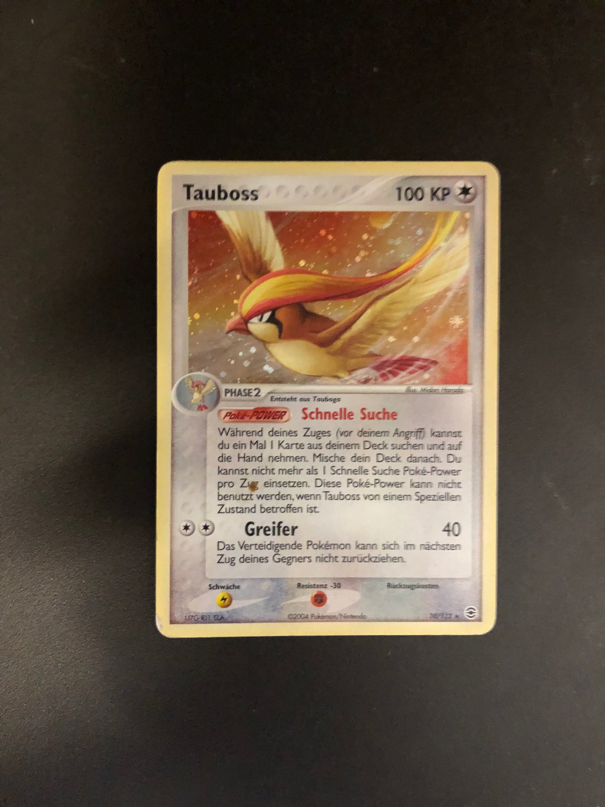 Pokemon Karte Holo Tauboss 19/112 Deutsch