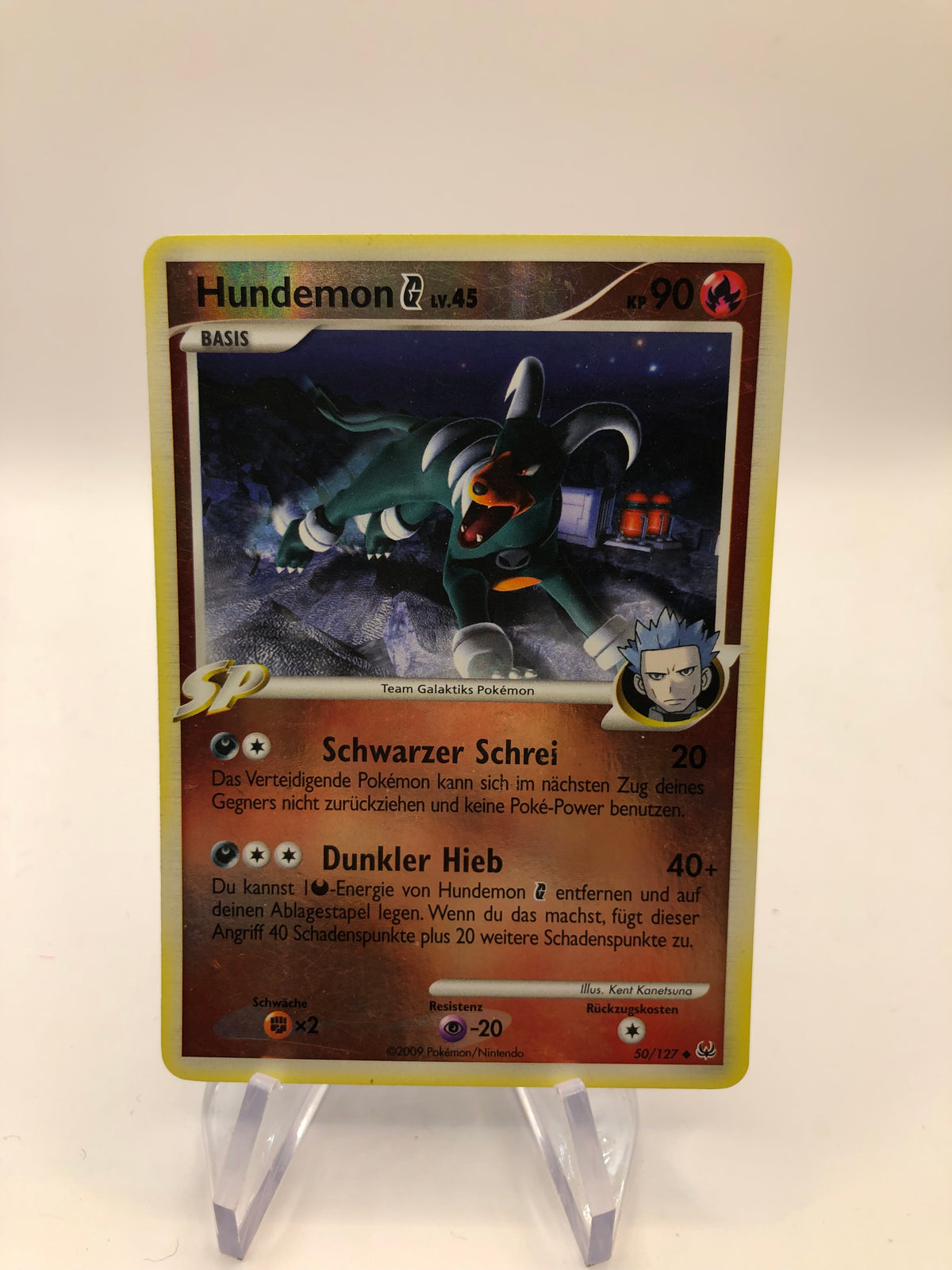 Pokemon Karte Revers Hundemon 50/127 Deutsch