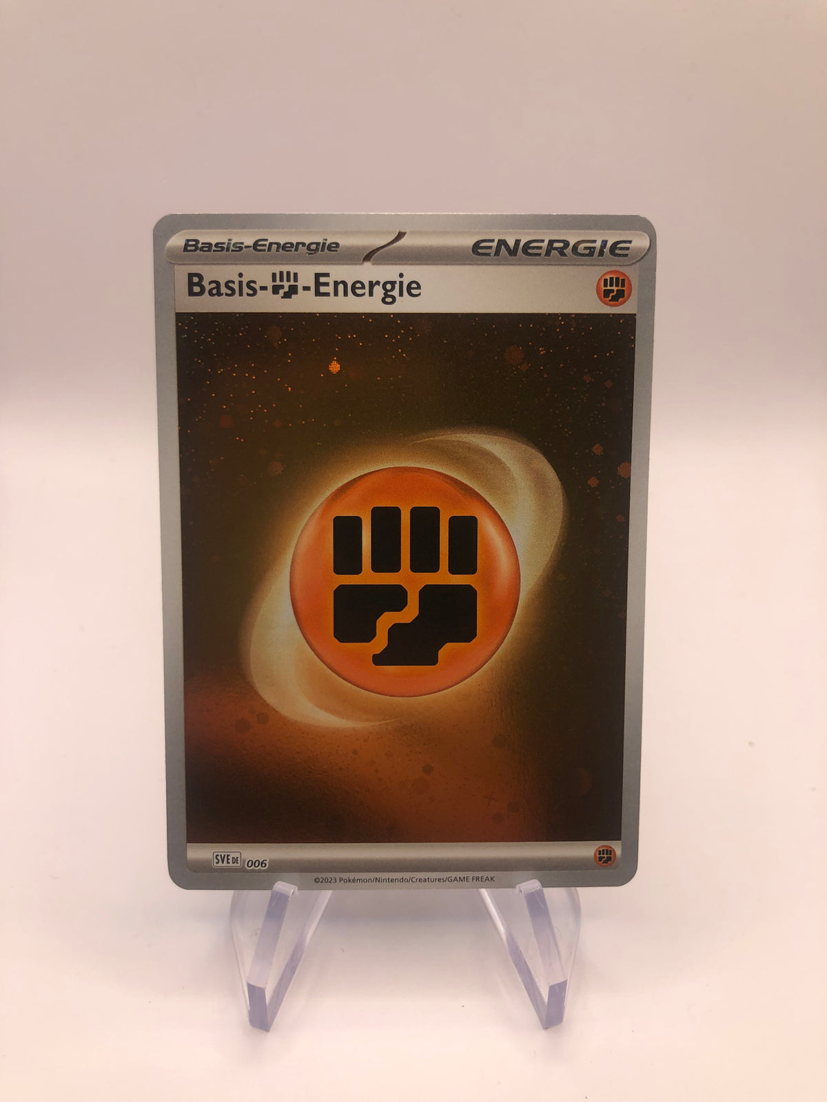Pokemon Karte Basis-Kampf-Energie 006 Deutsch