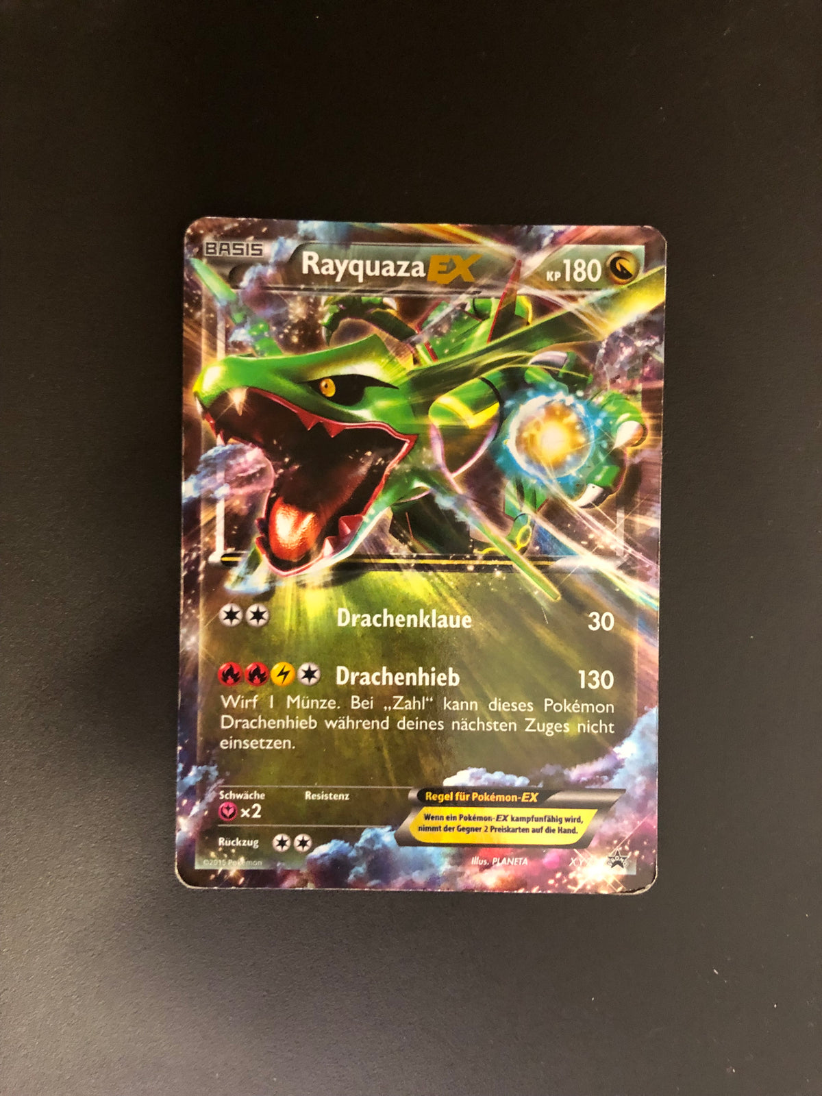 Pokemon Karte EX Rayquaza X73 Deutsch