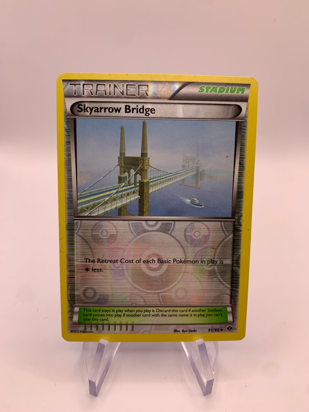 Pokemon Karte Revers Traiber Skyarrow Bridge 91/99 Deutsch
