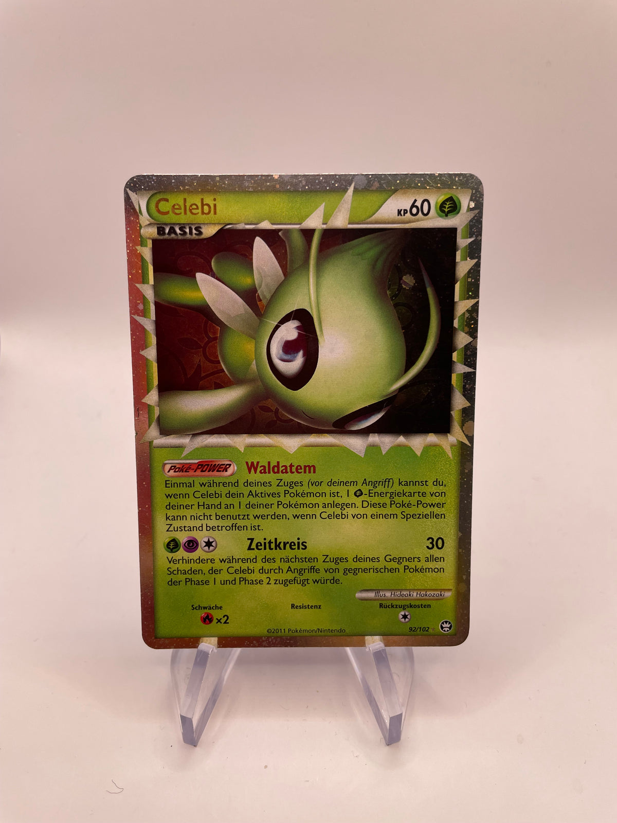 Pokemon Karte Prime Celebi 92/99 Deutsch