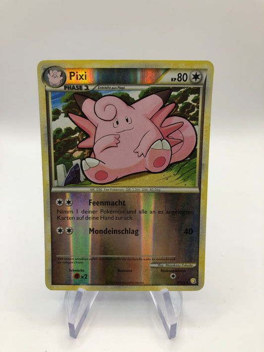 Pokemon Karte Revers Pixi 3/123 Deutsch