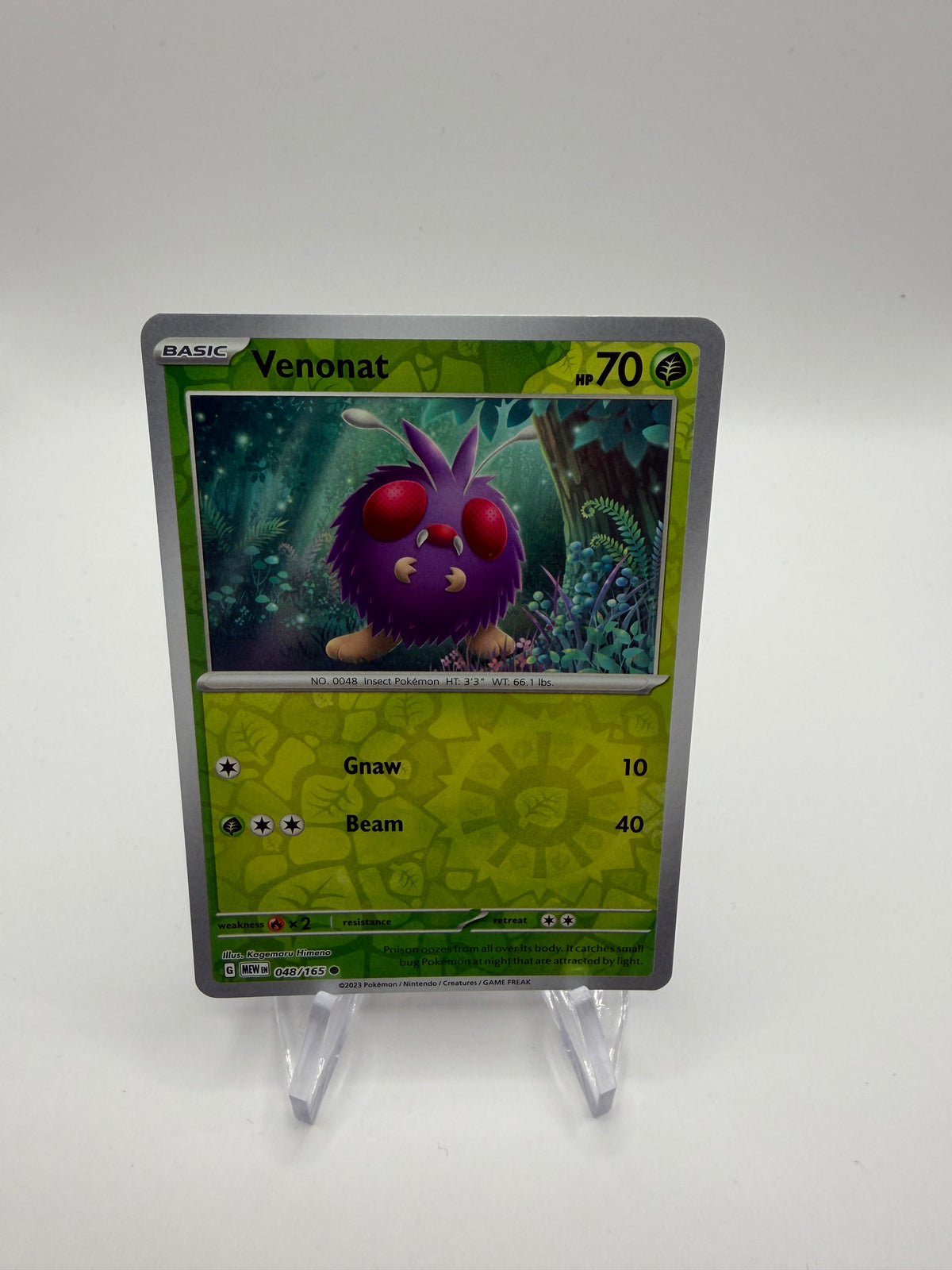 Pokemon Karte Reverse 151 Bluzuk 48/165 Englisch