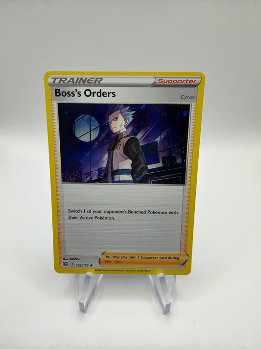 Pokemon Karte Trainer Boss‘s Orders 132/172 Englisch