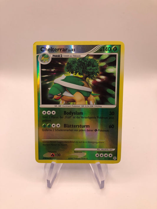Pokemon Karte Revers Chelterrar 17/130 Deutsch
