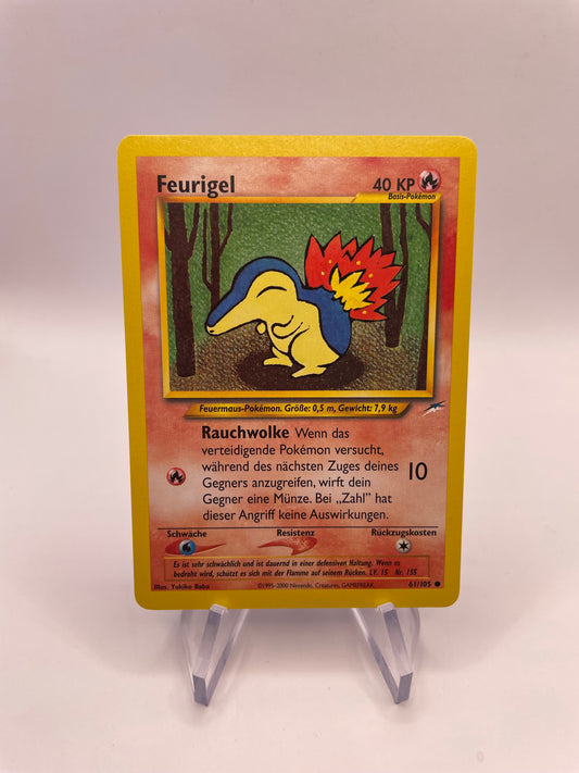 Pokemon Karte Feurigel Neo Destiny 61/105 Deutsch