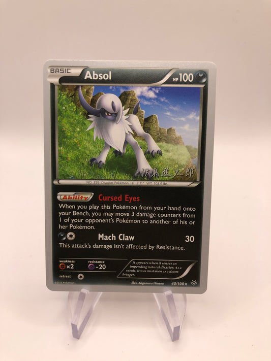 Pokemon Karte World Championships Absol 40/108 Englisch