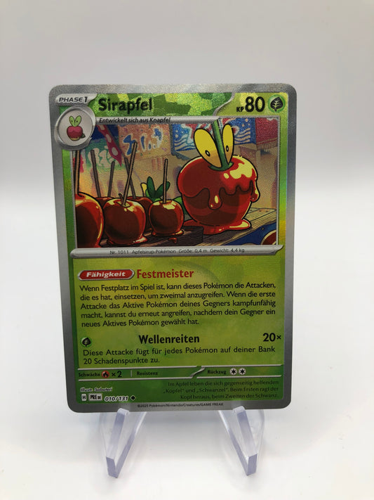 Pokemon Karte Revers Sirapfel 10/131 Deutsch
