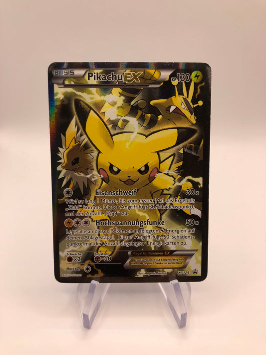 Pokemon Karte Promo EX Pikachu XY124 Deutsch
