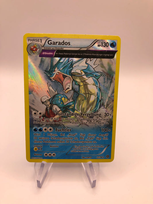 Pokemon Karte Revers Garados 21/98 Deutsch