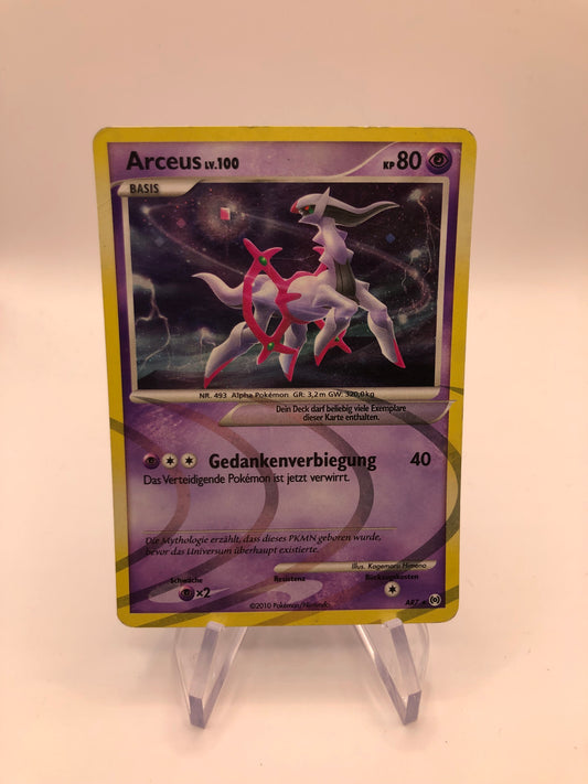 Pokemon Karte Holo Arceus AR7 Deutsch