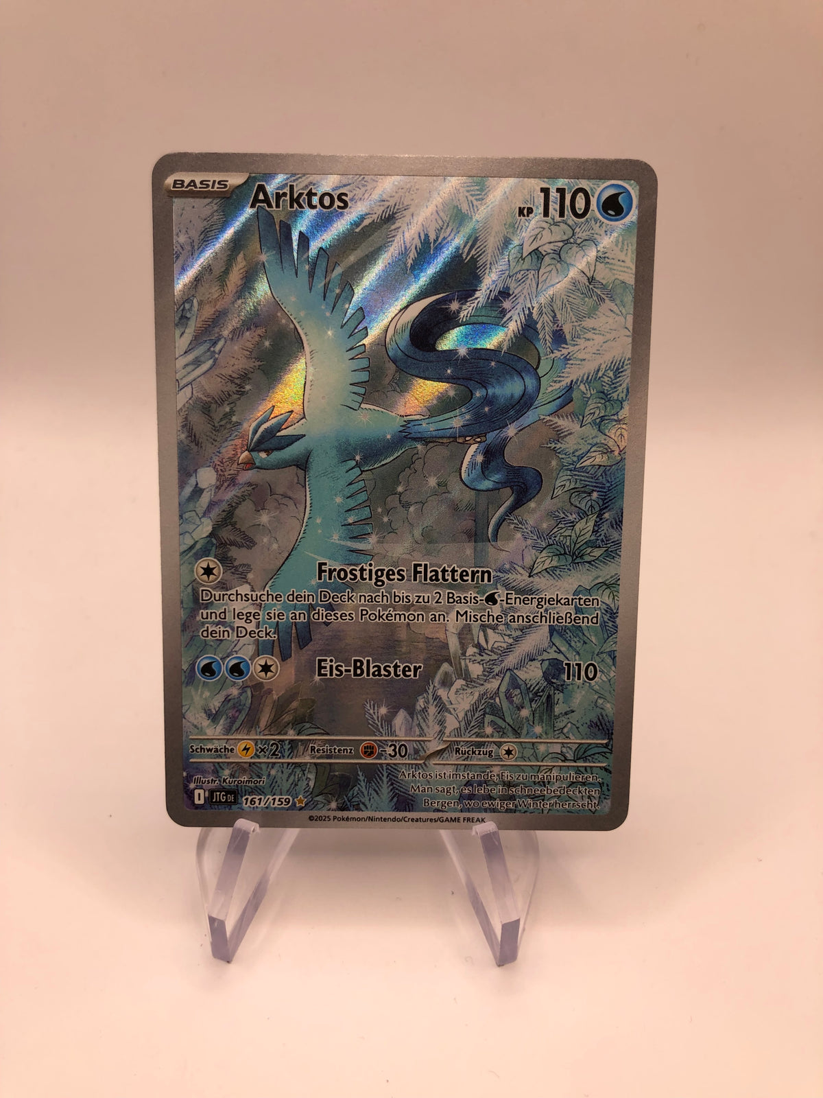 Pokemon Karten Art-Rare Arktos 161/159 Deutsch