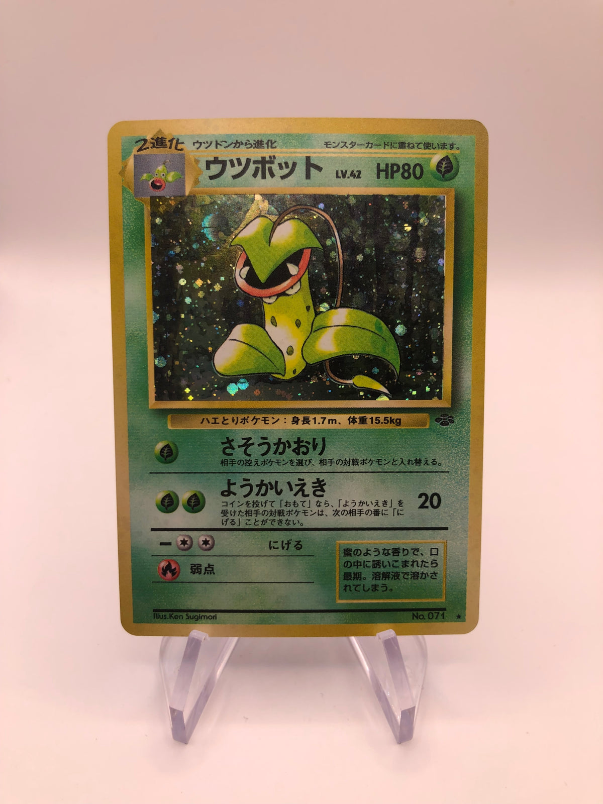 Pokemon Karte Holo Sarzenia No.71 Japanisch