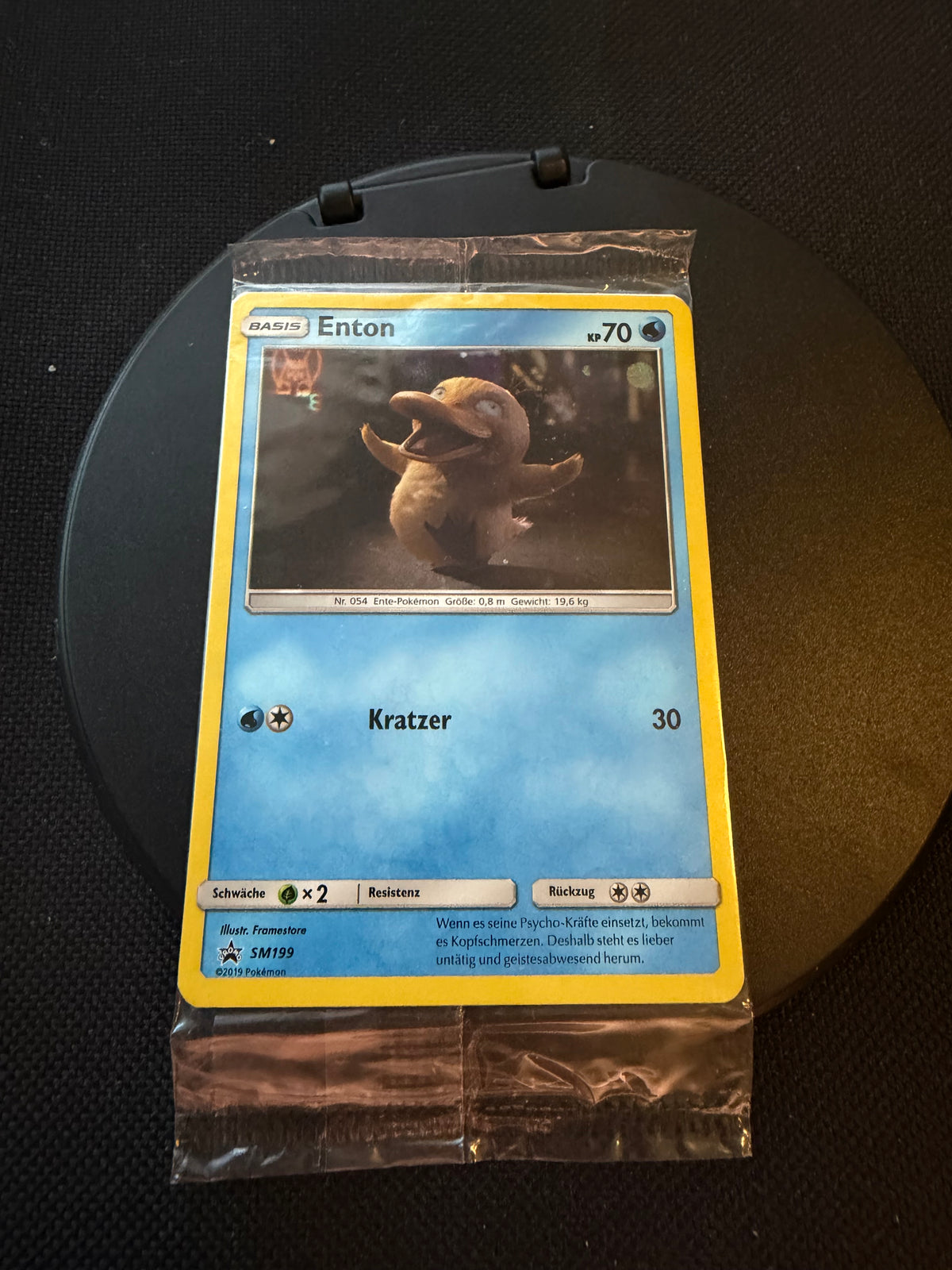 Pokemon Karte OVP Enton SM199 Deutsch