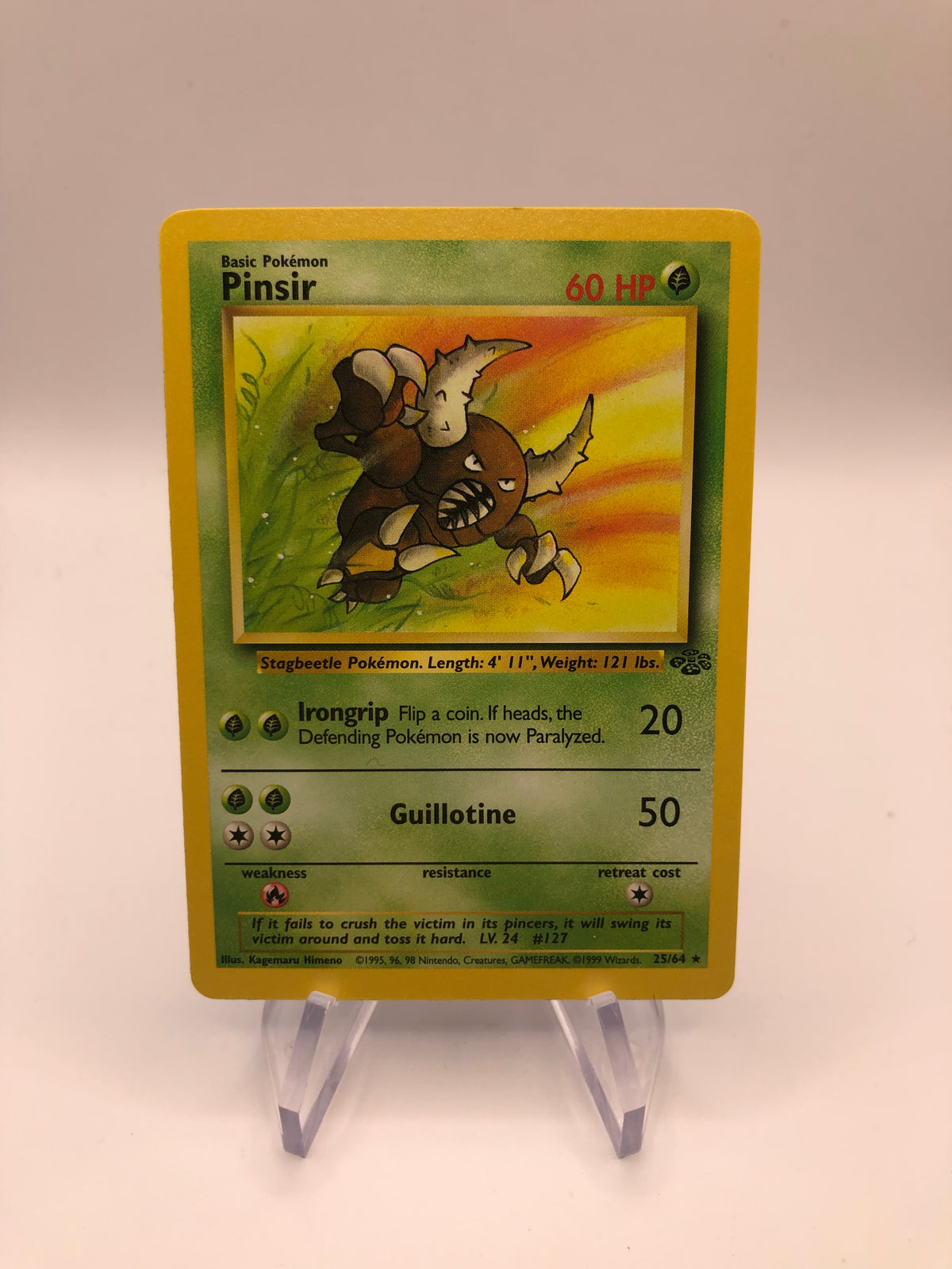 Pokemon Karte Dschungel Pinsir 25/64 Englisch