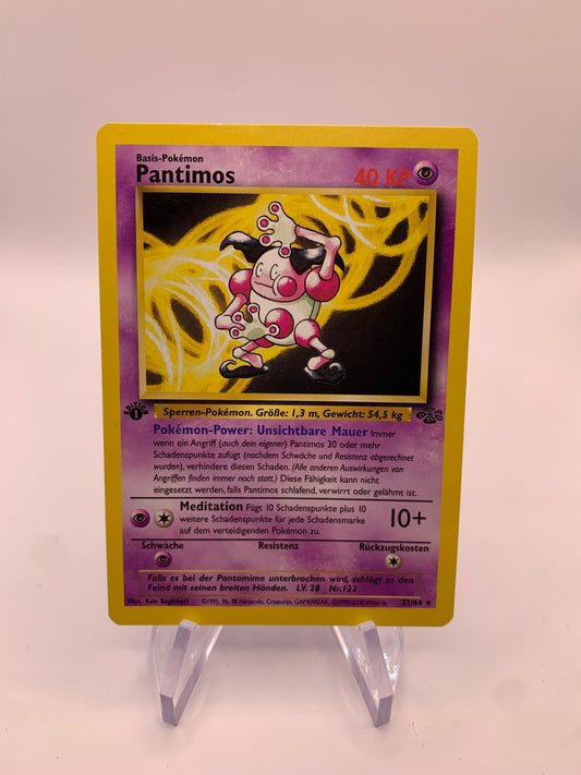 Pokemon Karte Pantimos 22/64 Dschungel Deutsch
