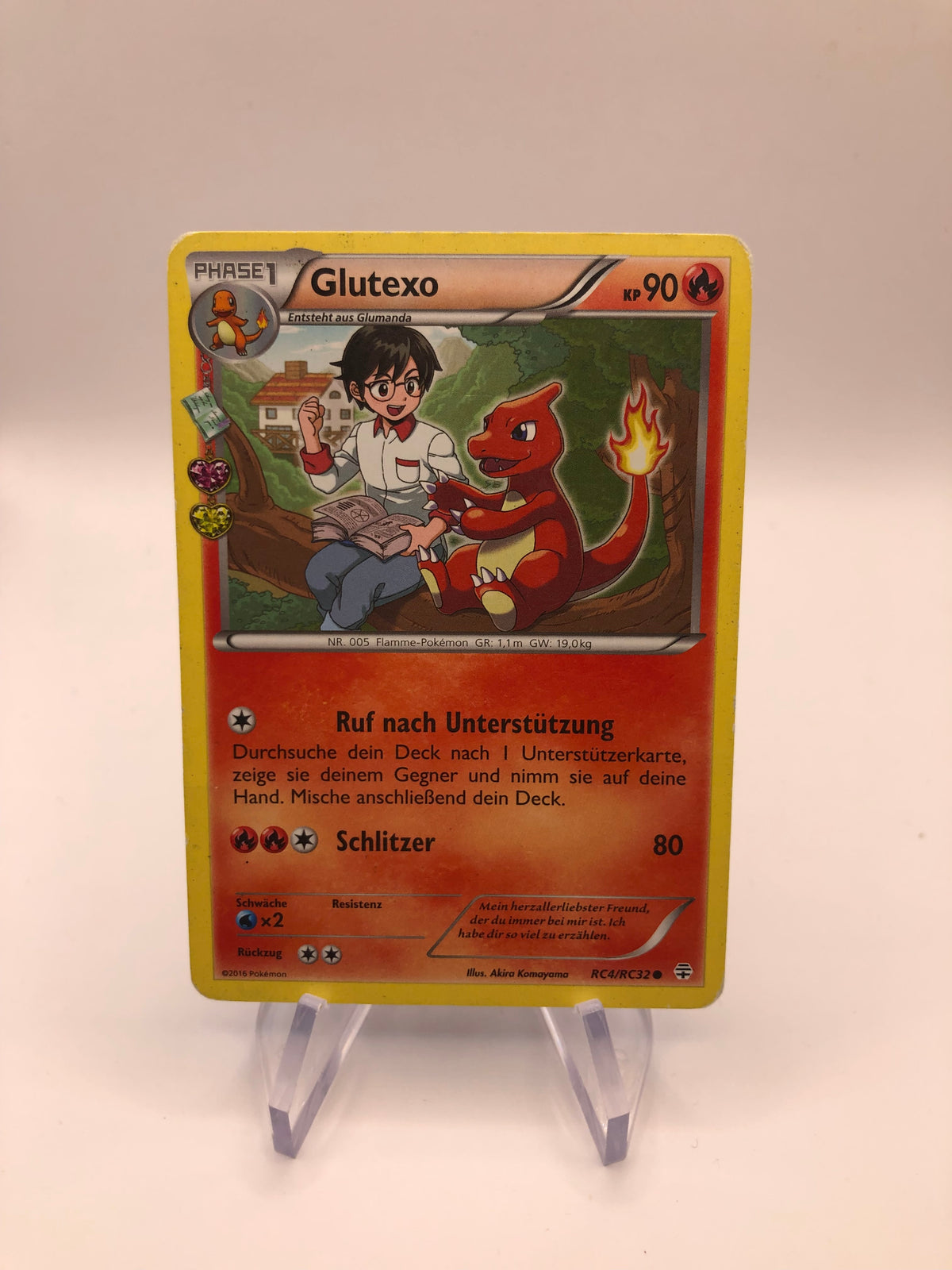 Pokemon Karte Glutexo Rc4/Rc32 Deutsch