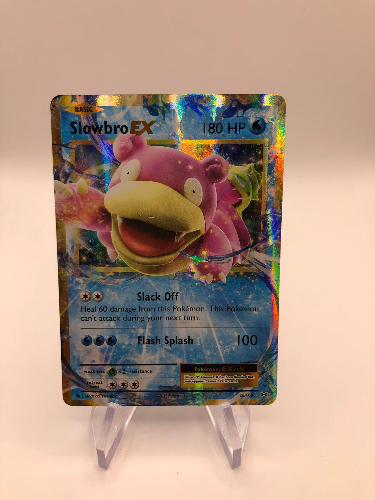 Pokemon Karte Ex Lahmus 26/108 Englisch