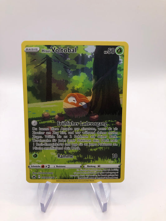 Pokemon Karte Art-Rare Voltobal GG01/GG70 Deutsch