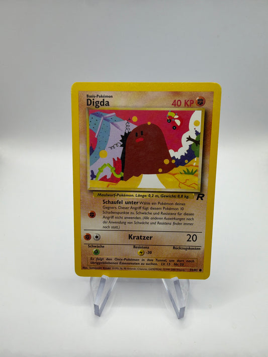 Pokemon Karte Digda 52/82 Rocket Deutsch