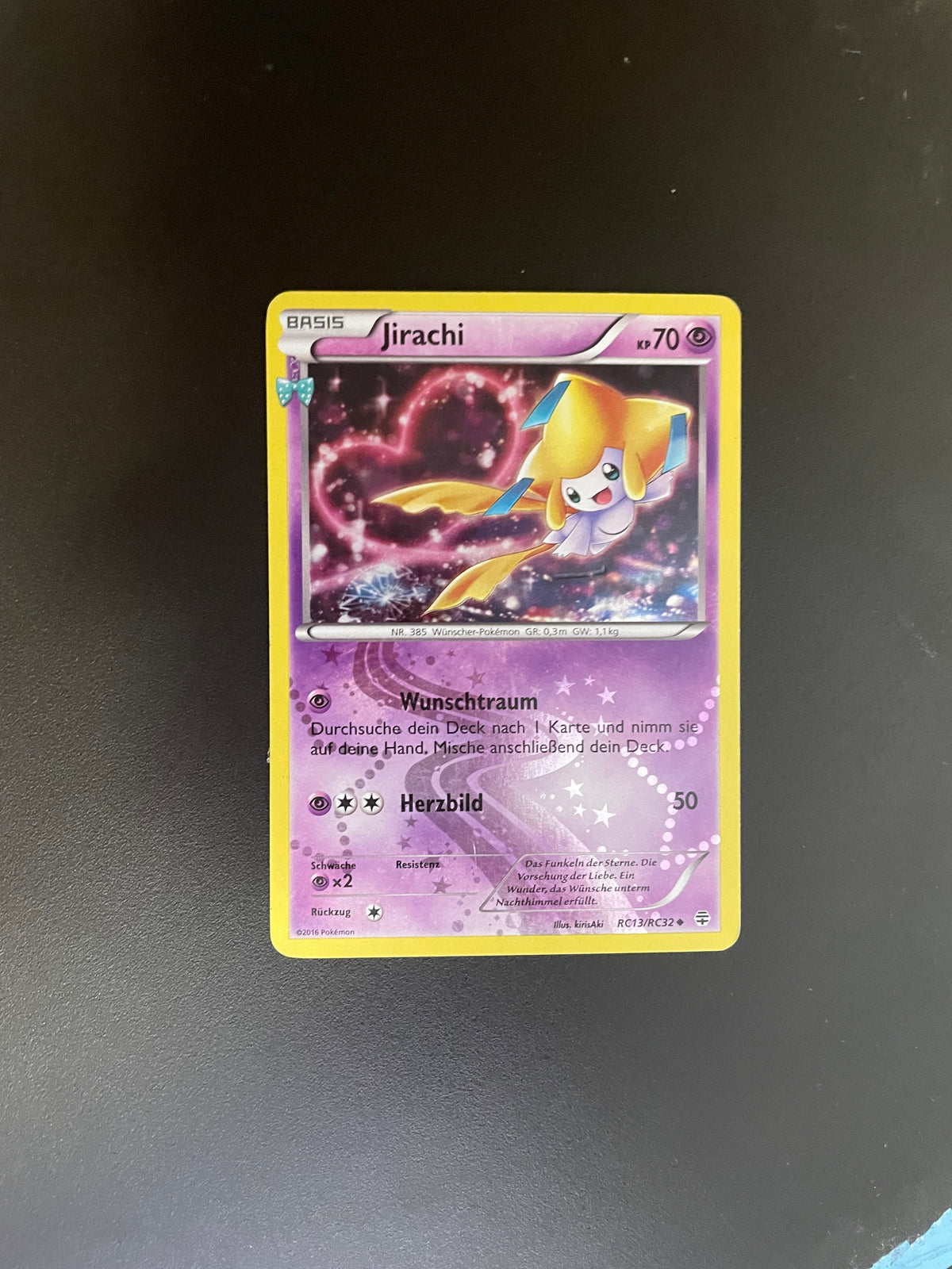 Pokemon Karte Holo Jirachi RC13/RC32 Deutsch