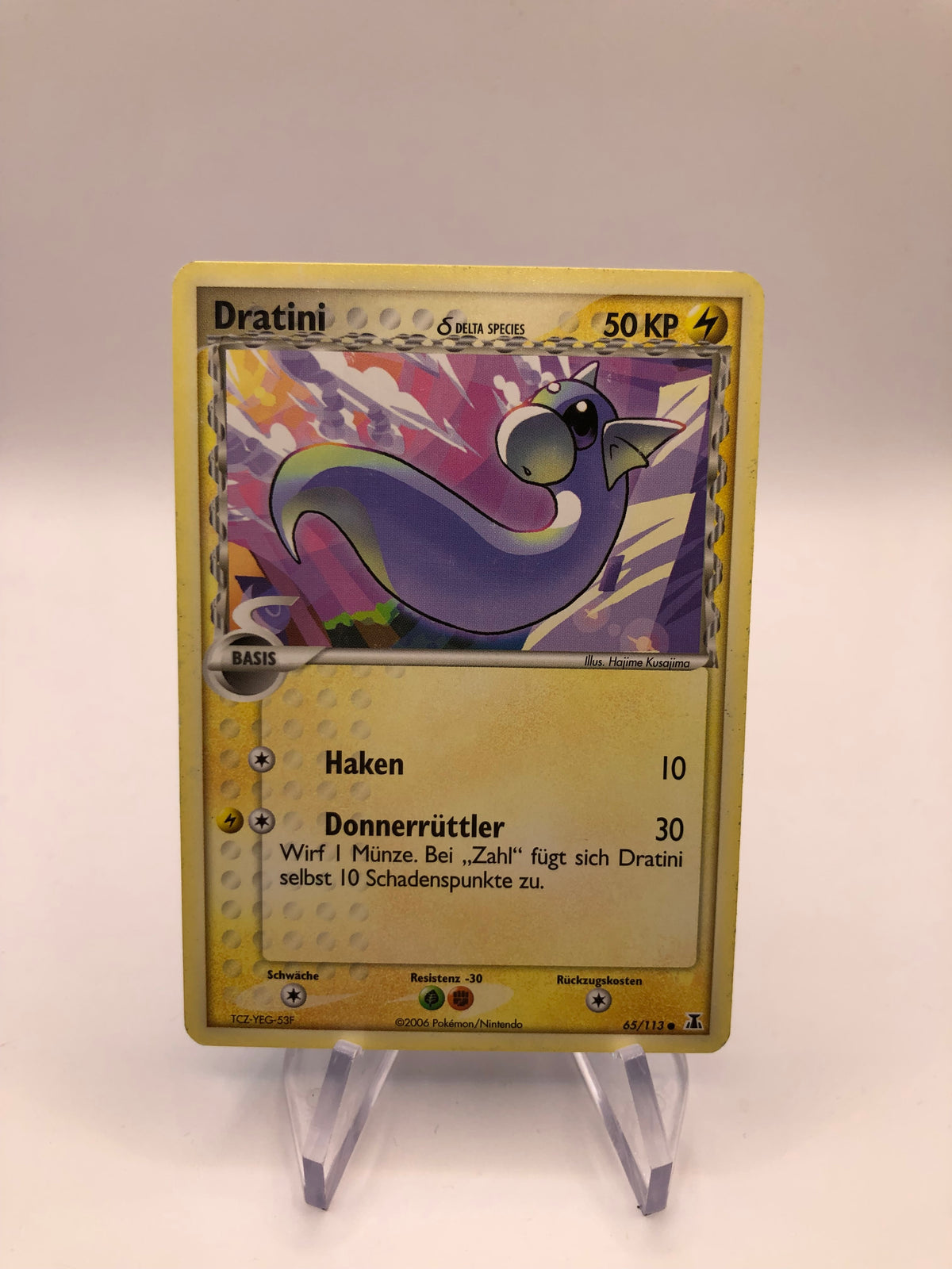 Pokemon Karte Dratini 65/113  Deutsch
