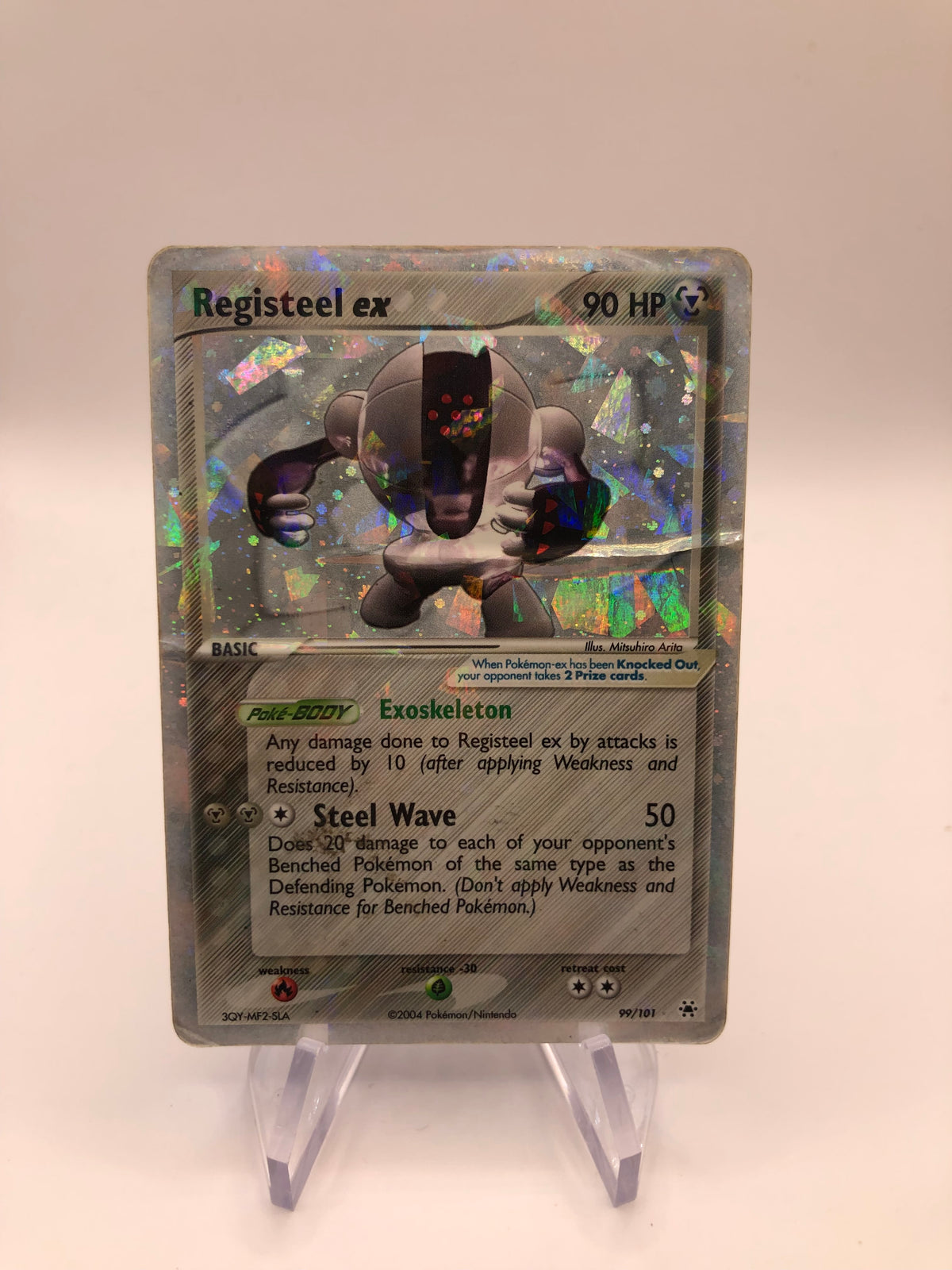 Pokemon Karte Ex Registeel 99/101 Englisch