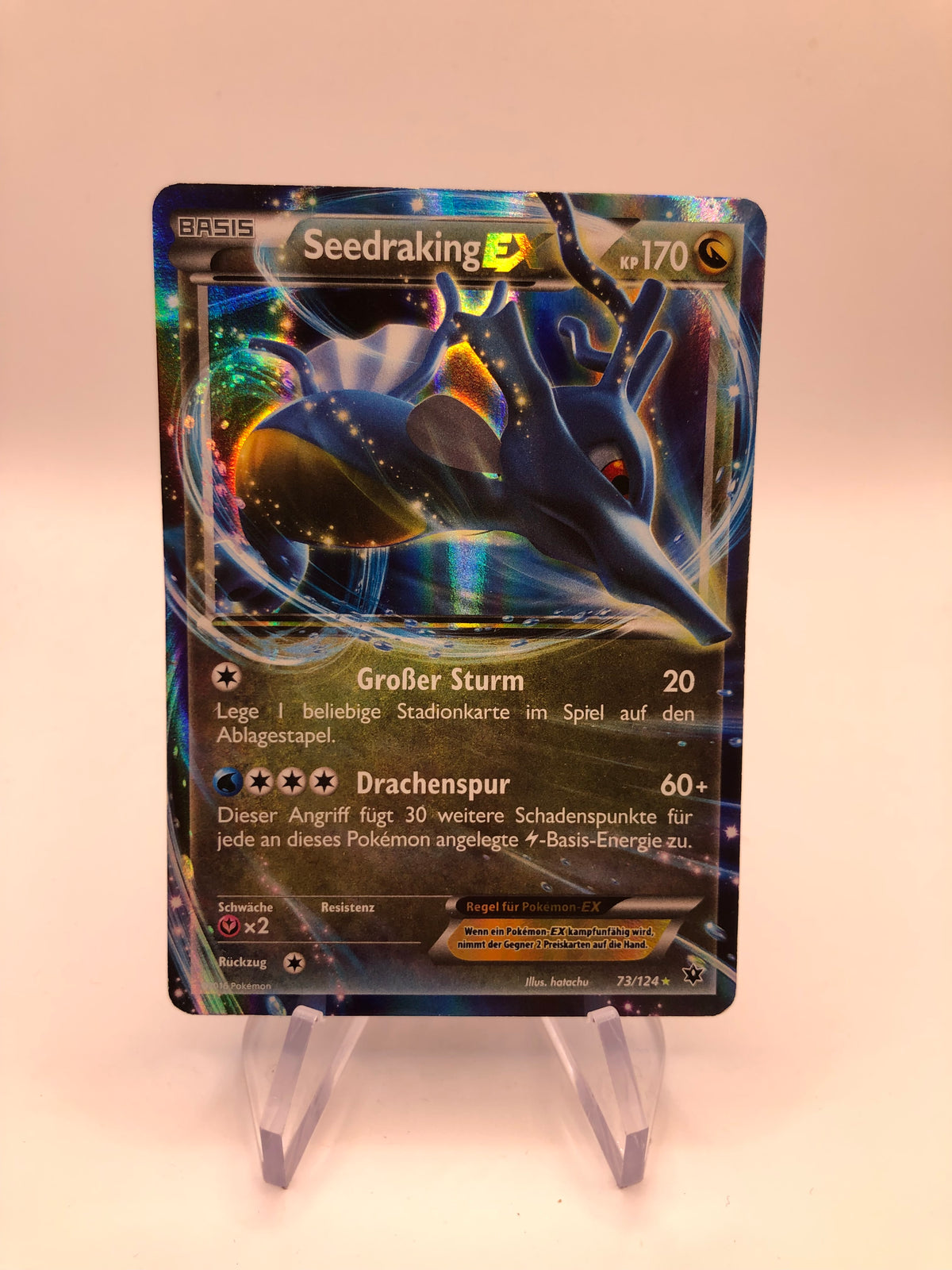 Pokemon Karten Ex Seedraking 73/124 Deutsch