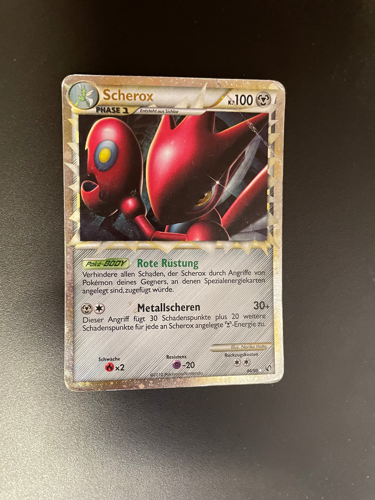 Pokemon Karte Prime Scherox 84/90 Deutsch