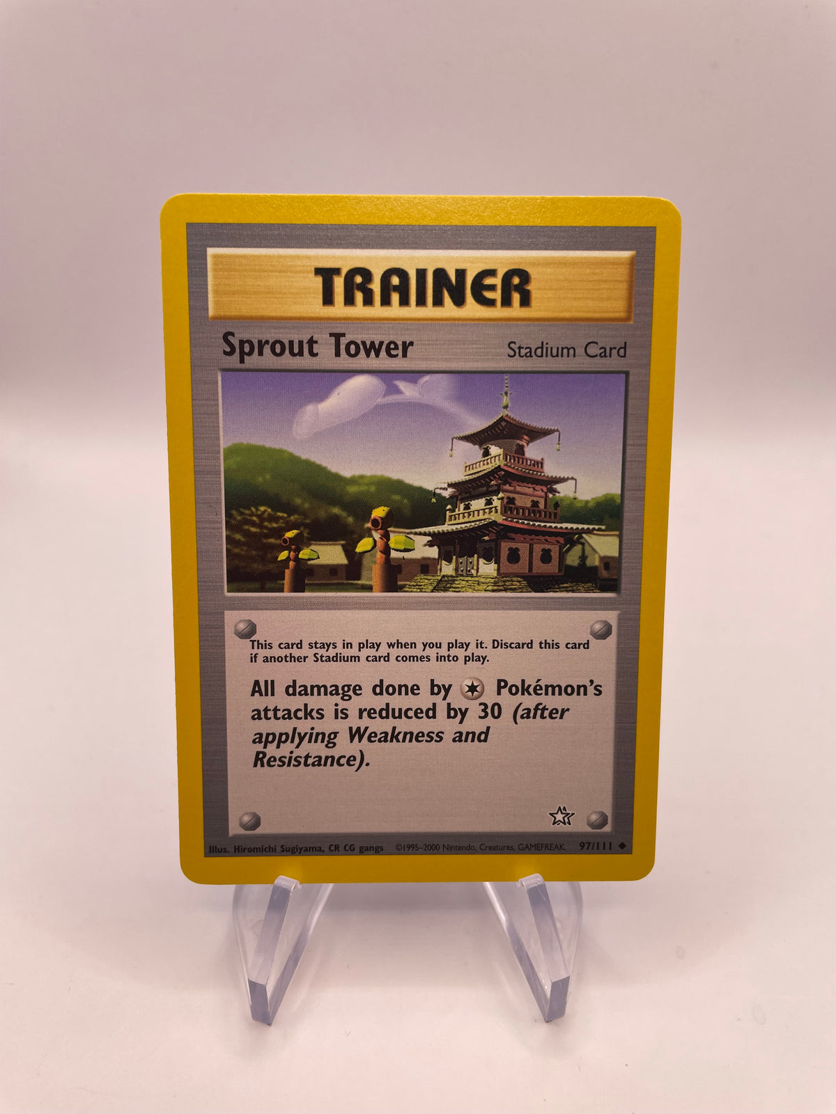 Pokemon Karte Sprösslings-Turm Neo Genesis 97/111 Englisch