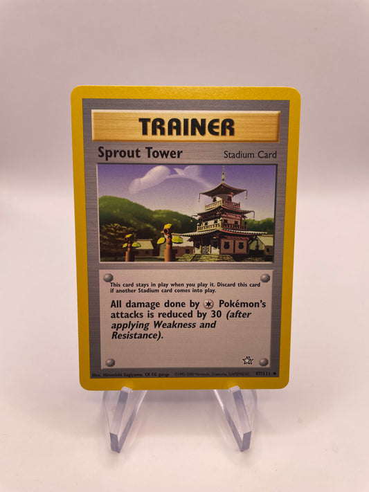 Pokemon Karte Sprösslings-Turm Neo Genesis 97/111 Englisch