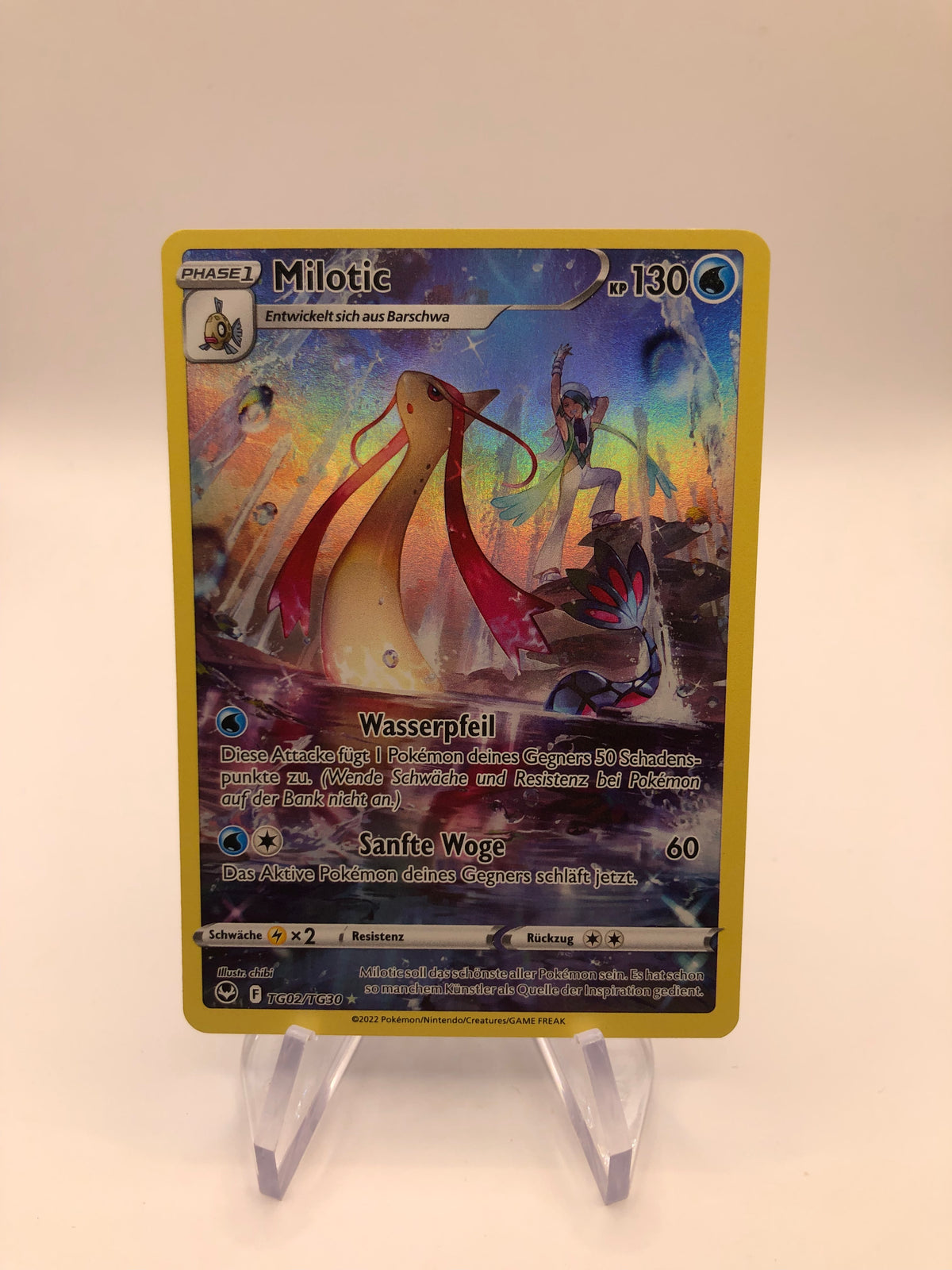 Pokemon Karte Art-Rare Milotic TG02/TG30 Deutsch