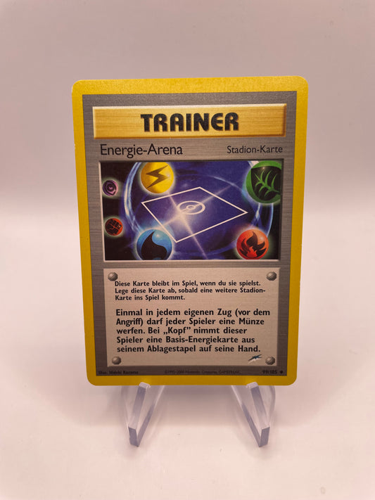 Pokemon Karte Energie-Arena Neo Destiny 99/105 Deutsch