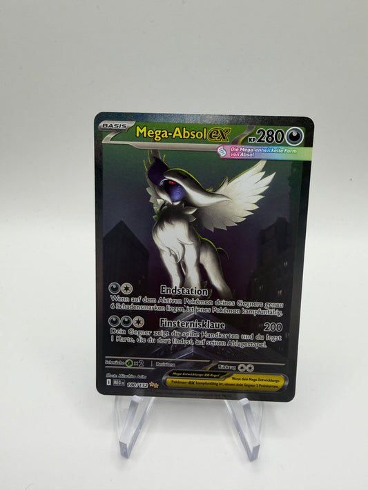 Pokemon Karte Ex Alt Art Mega Absol 180/132 Deutsch