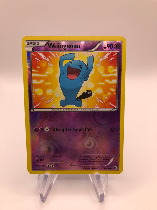 Pokemon Karte Revers Woingenau 58/149 Deutsch