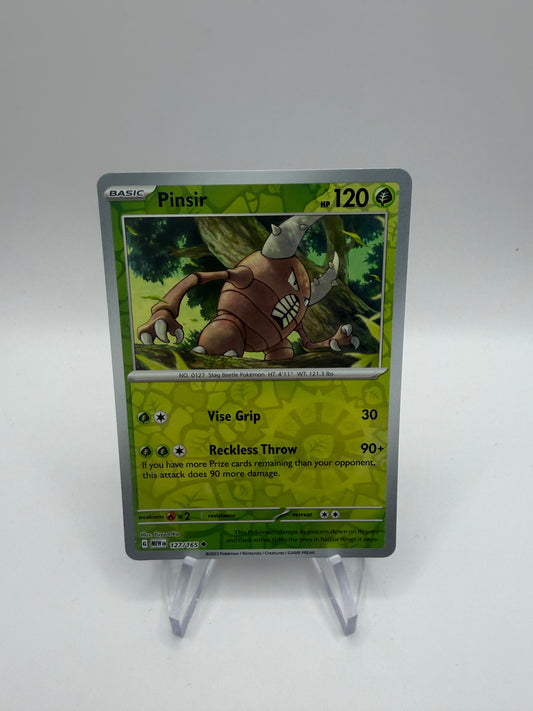 Pokemon Karte Reverse 151 Pinsir 127/165 Englisch