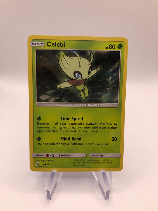Pokémon Karte Holo Celebi 4/236 Englisch