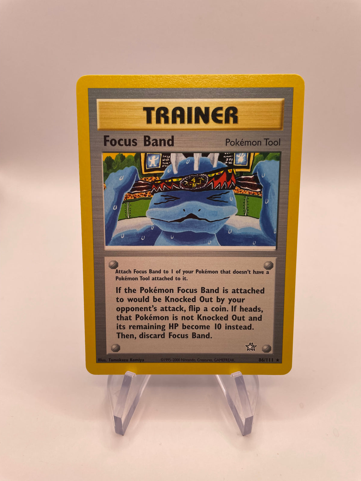 Pokemon Karte Fokus-Band Neo Genesis 86/111 Englisch