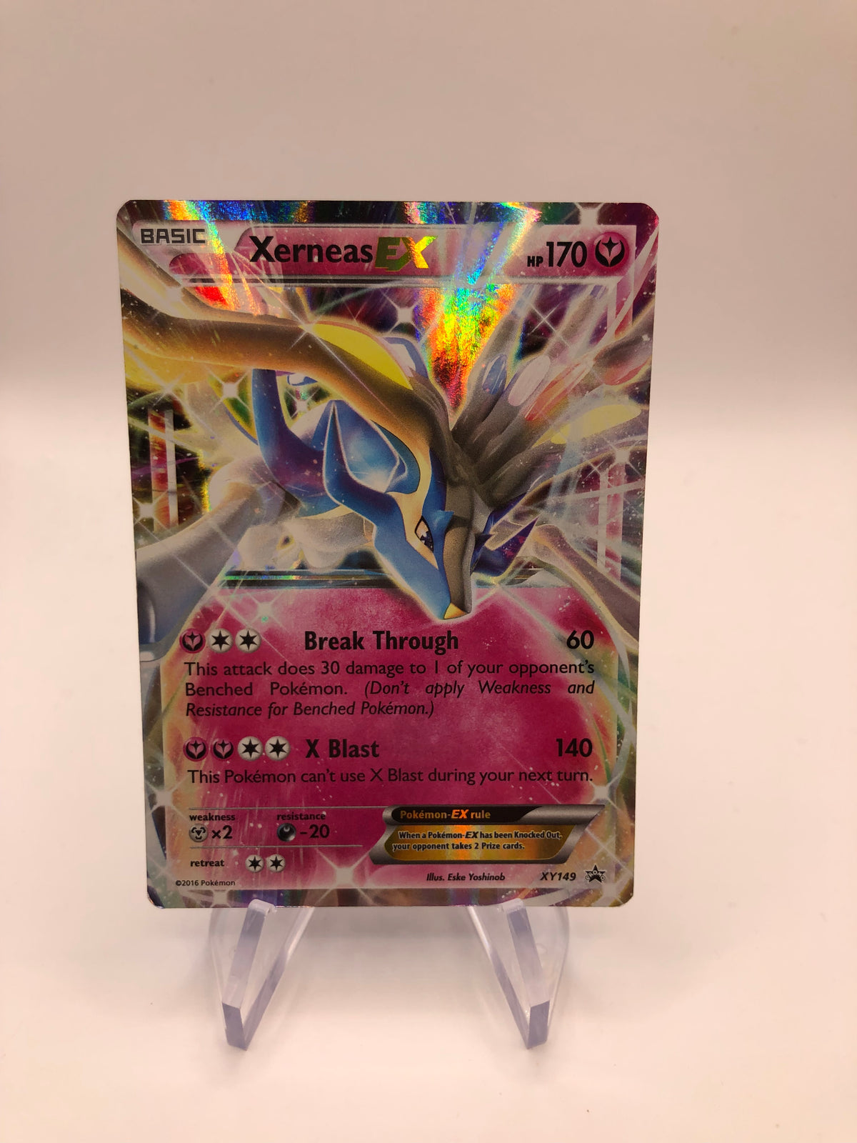 Pokemon Karte EX Promo Xerneas XY149 Deutsch