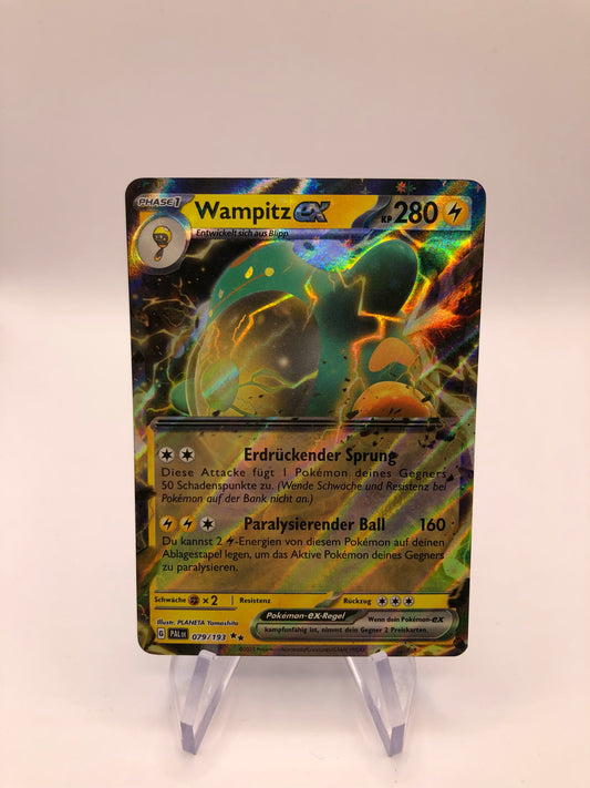 Pokemon Karte Ex Wampitz 79/193 Deutsch