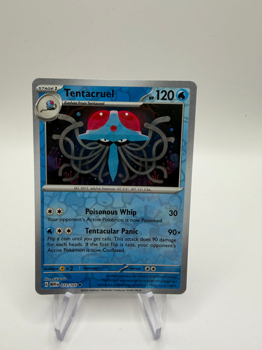 Pokemon Karte Reverse 151 Tentoxa 73/165 Englisch