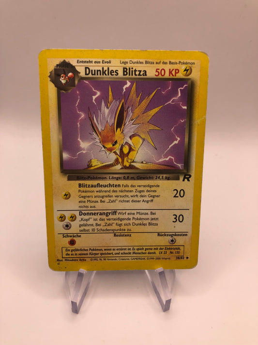 Pokemon Karte Rocket Dunkles Blitza 38/82 Deutsch