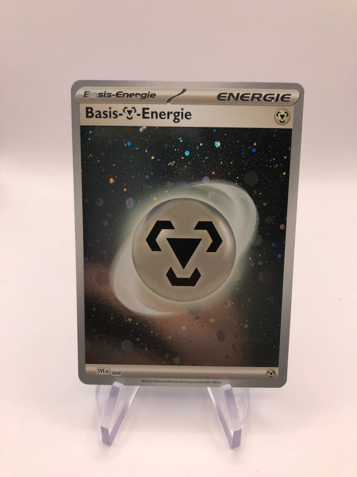 Pokemon Karte Basis-Metall-Energie 008 Deutsch