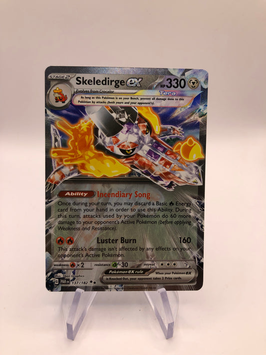 Pokemon Karte Ex Skelokrok 137/182 Englisch